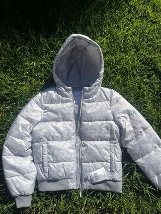 Abrigo Green Coast | Gris | Talla S | Cropped