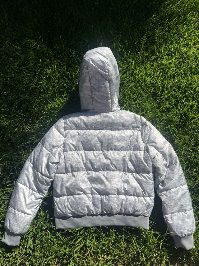 Abrigo Green Coast | Gris | Talla S | Cropped