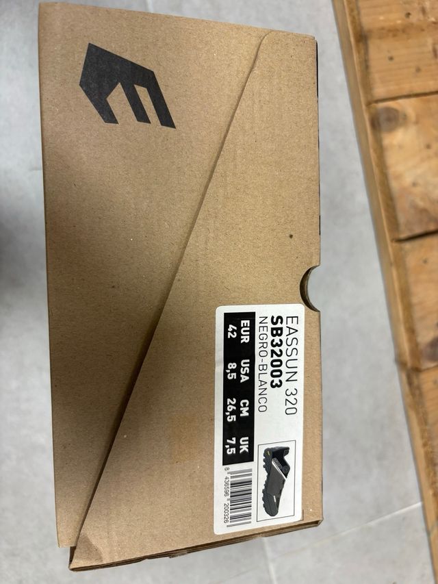 Zapatillas Eassun 320 Ciclismo Negro