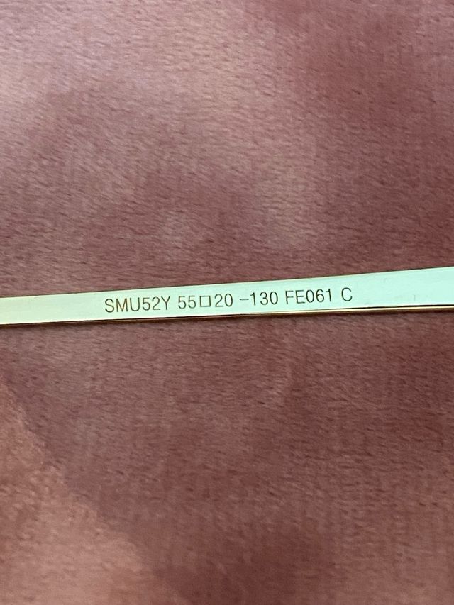 Occhiali da sole Miu Miu donna oro