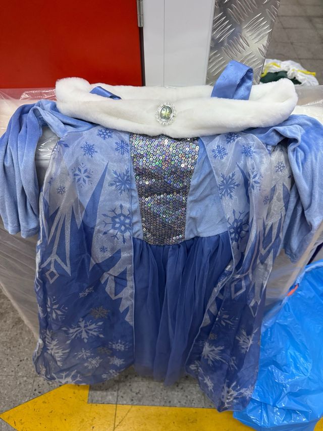 Disfraz Frozen Niña Elsa Talla 6-8