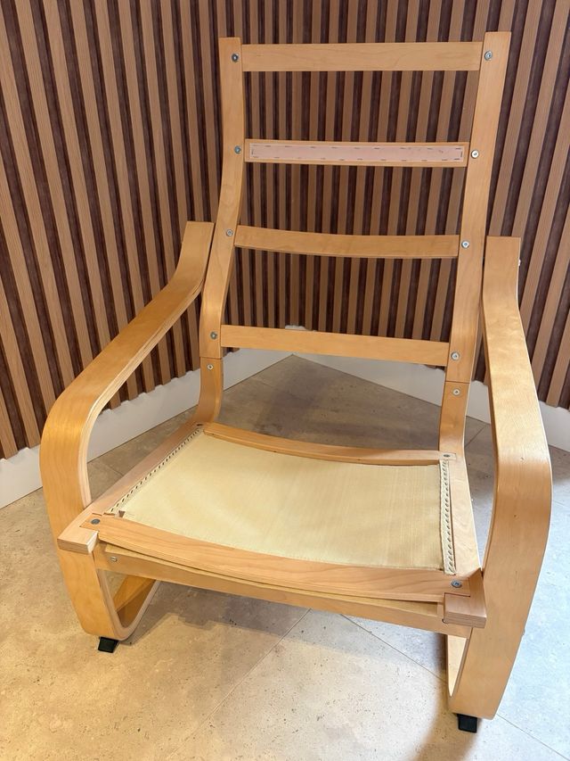 Sillón  Poäng IKEA Madera