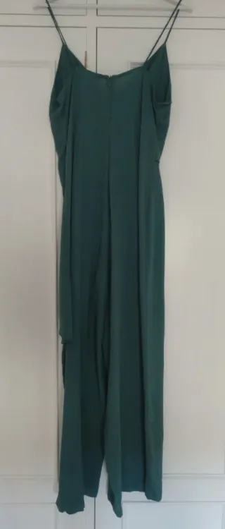 Mono Zara Talla L Verde Azulado