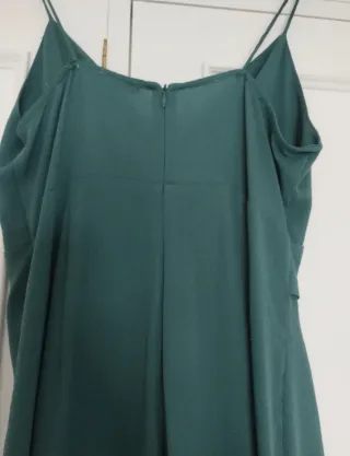 Mono Zara Talla L Verde Azulado