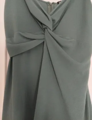 Mono Zara Talla L Verde Azulado