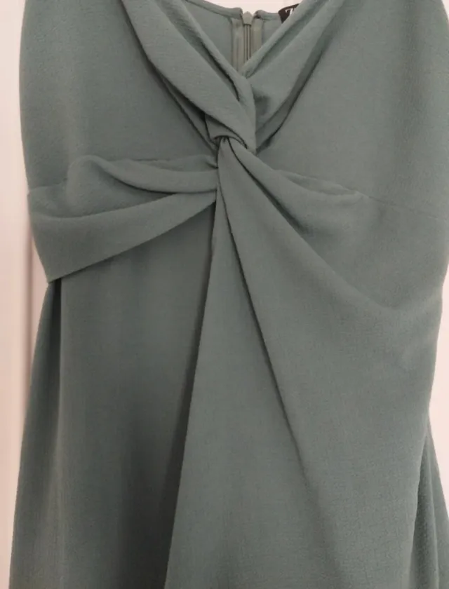 Mono Zara Talla L Verde Azulado