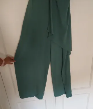 Mono Zara Talla L Verde Azulado