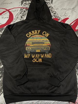 Felpa Supernatural Carry On My Wayward Son