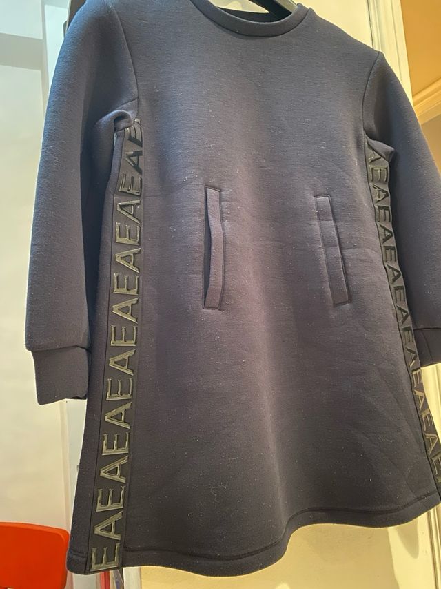 Abito bimba Emporio Armani 8 anni blu