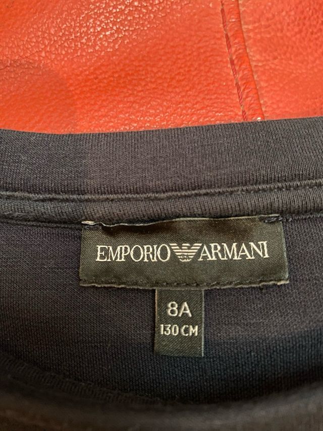 Abito bimba Emporio Armani 8 anni blu