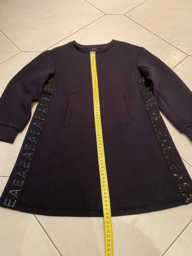 Abito bimba Emporio Armani 8 anni blu