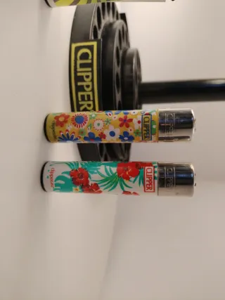 Pack 14 • Set 4 accendini Clipper design floreale