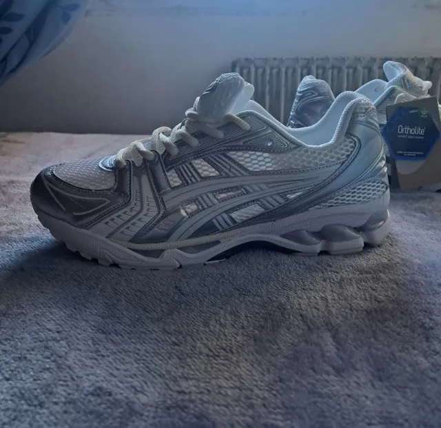Asics Kayano 14 Plata/Blanco