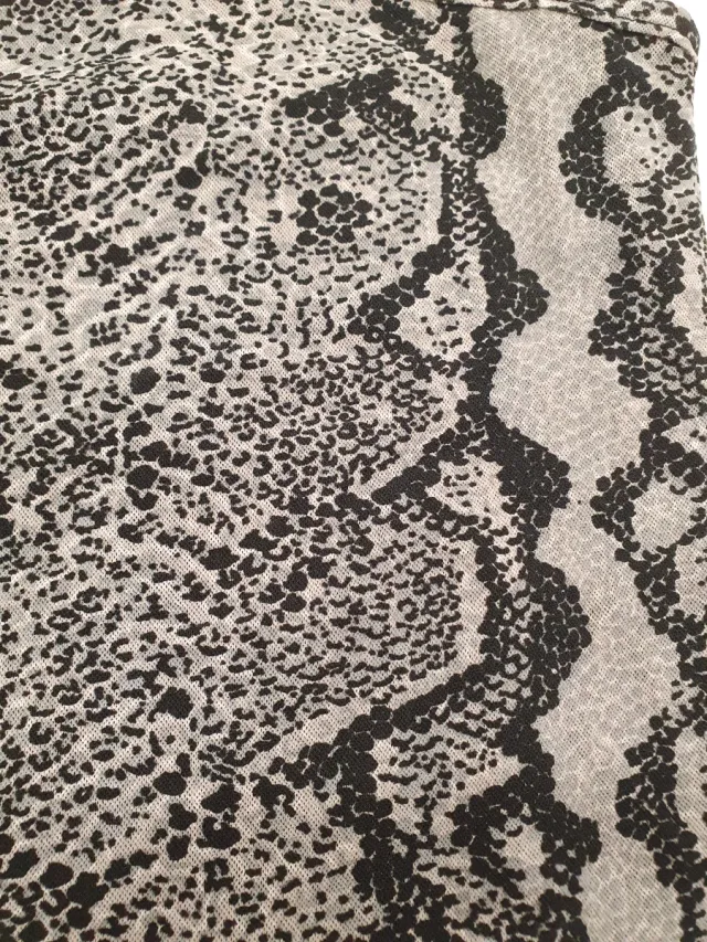 Top halter estampado serpiente mujer