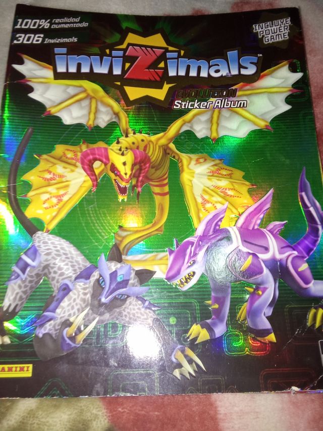 Álbum Invizimals Panini