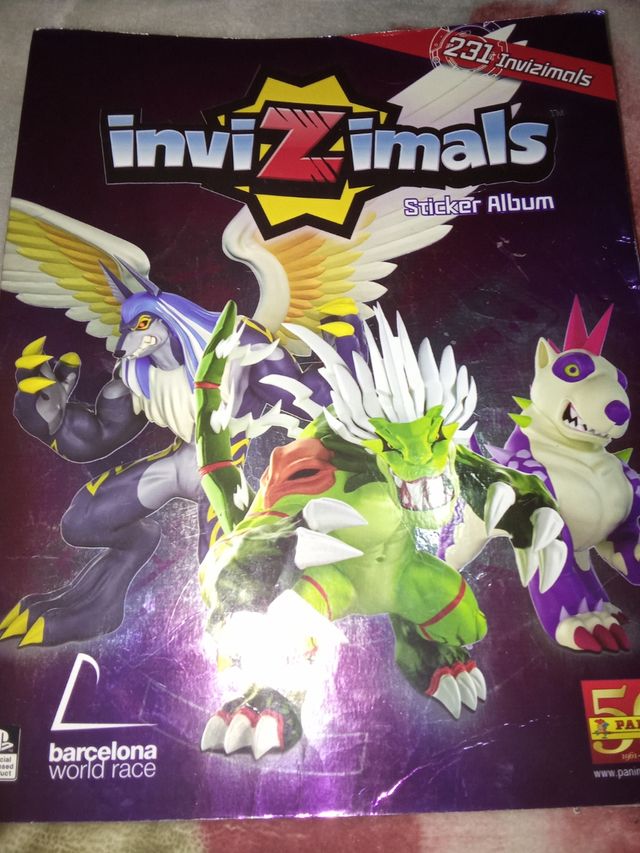 Álbum Invizimals Panini