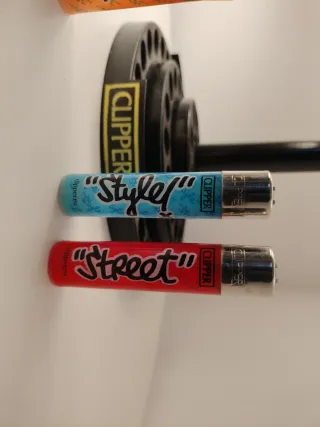 Pack 15 • Set 4 accendini Clipper Street Style Art