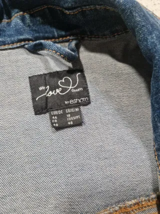 Chaqueta Vaquera Mujer Azul