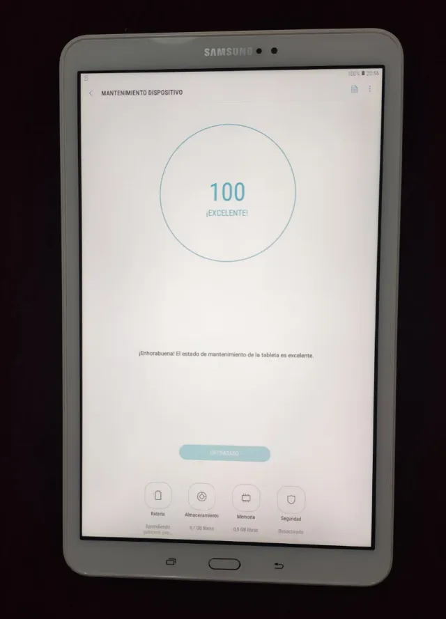 Samsung Galaxy Tab A6 Blanca 10.1 pulgadas