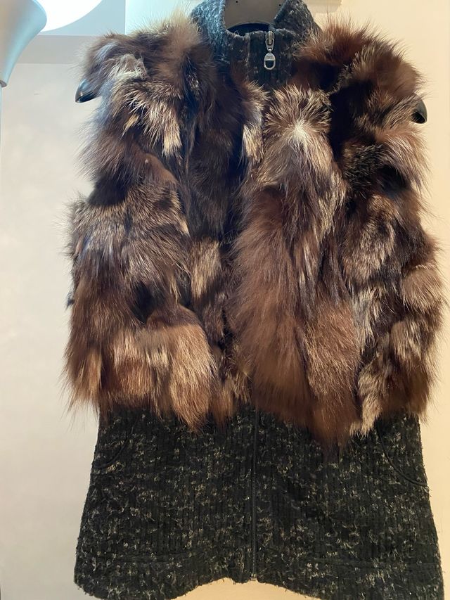 Gilet donna artigianale fatto a mano M