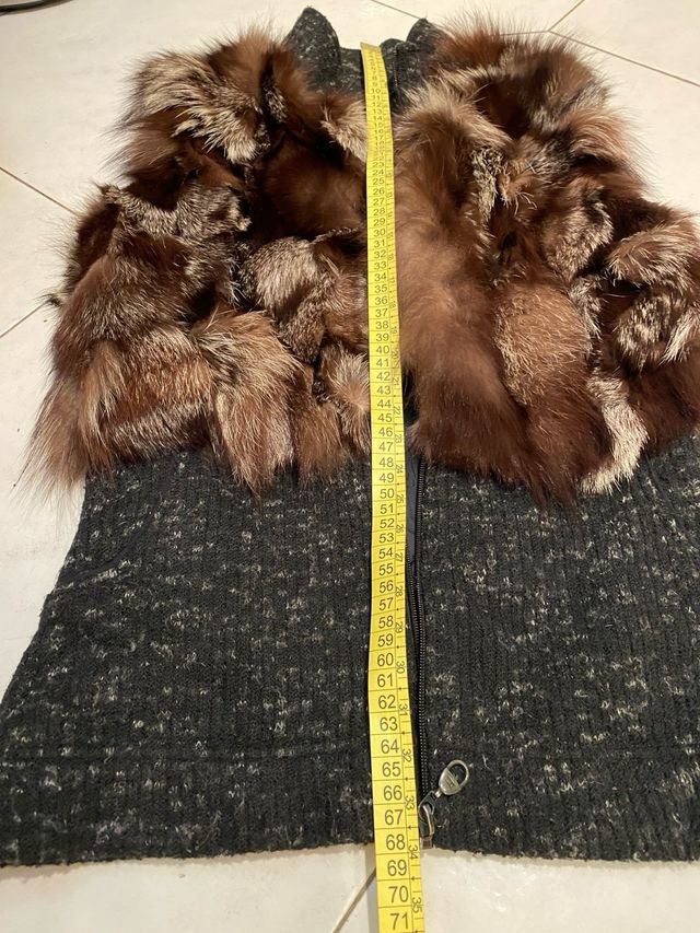 Gilet donna artigianale fatto a mano M