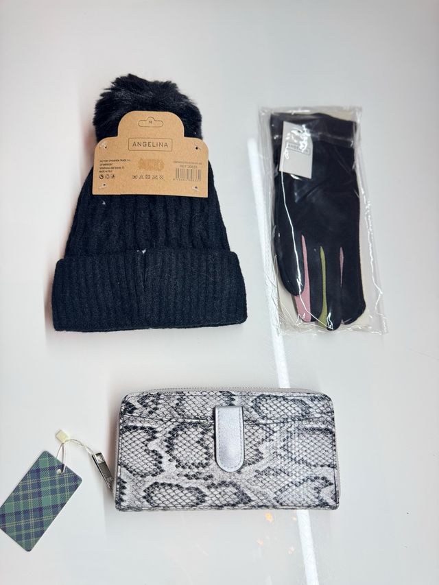 Set Invierno ANGELINA Gorro y Guantes