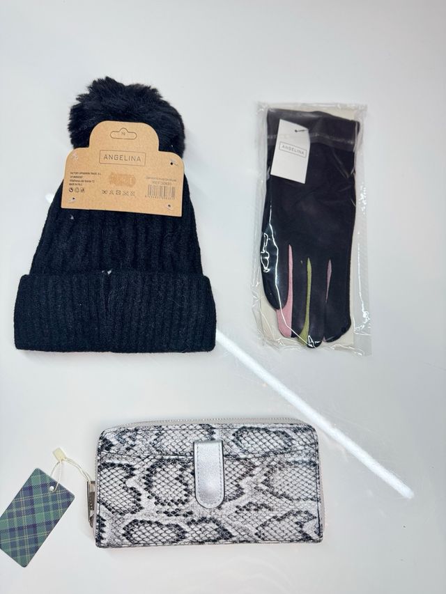 Set Invierno ANGELINA Gorro y Guantes