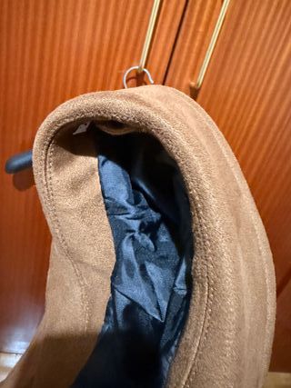 Cazadora Zara efecto ante Talla XL hombre marrón