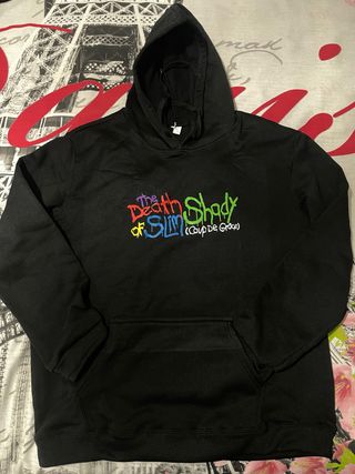 Felpa Eminem nera con stampa