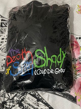 Felpa Eminem nera con stampa