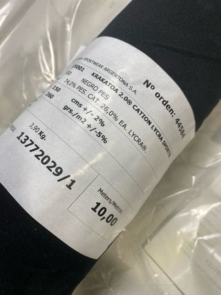 Lote Telas deportivas Sportwear Argentona