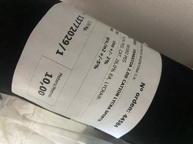 Lote Telas deportivas Sportwear Argentona