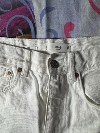 Tejano blanco Mango niña