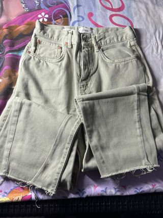 Tejano niña Mango verde