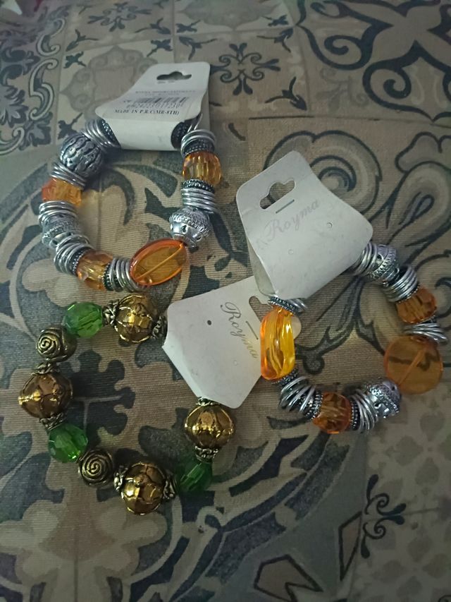 Braccialetti in argento e pietre