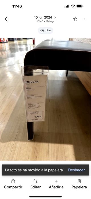 Banco Descalzadora Marrón Cuero