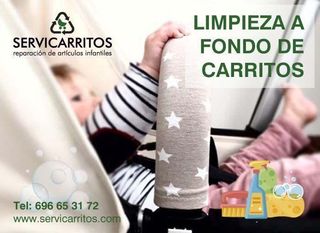 Reparacion, limpieza, venta de carritos de bebe