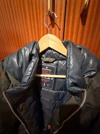Parka impermeable plumas Springfield Talla L