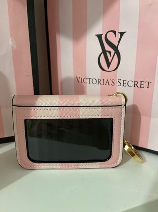 Monedero Victoria's Secret Rayas Rosas