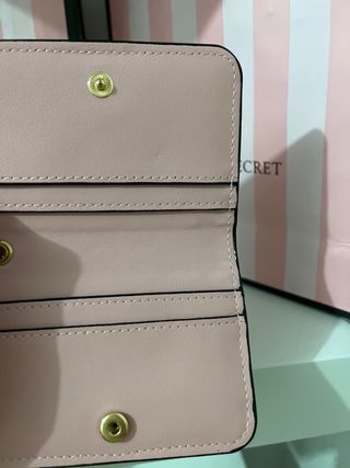 Monedero Victoria's Secret Rayas Rosas