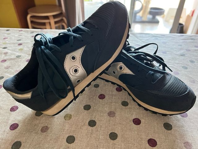 Zapatillas Saucony Azul/Plateado