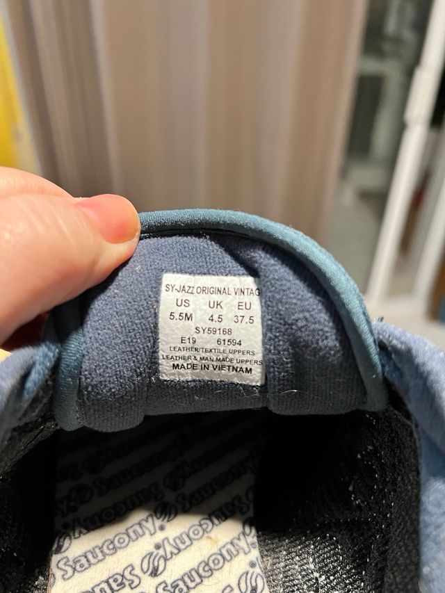 Zapatillas Saucony Azul/Plateado