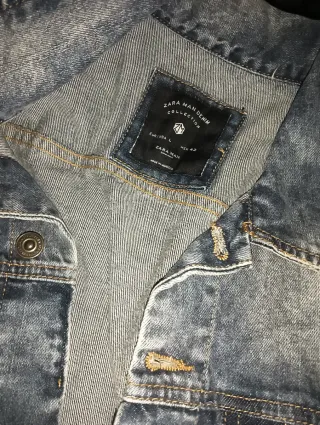 Chaqueta Vaquera Zara Talla L