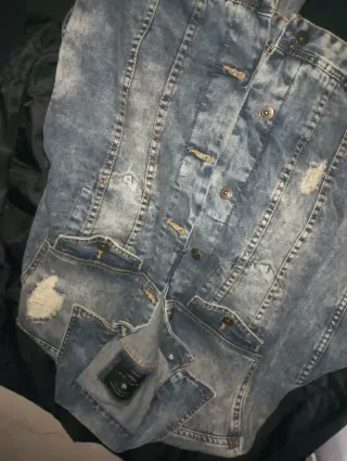 Chaqueta Vaquera Zara Talla L