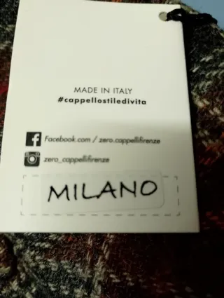 Coppola Lana 100% Mod. Milano Zero