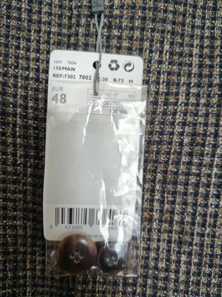 Americana cuadros gris y negro