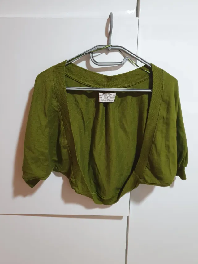 Bolero Zara Collection verde S