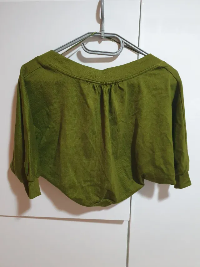 Bolero Zara Collection verde S