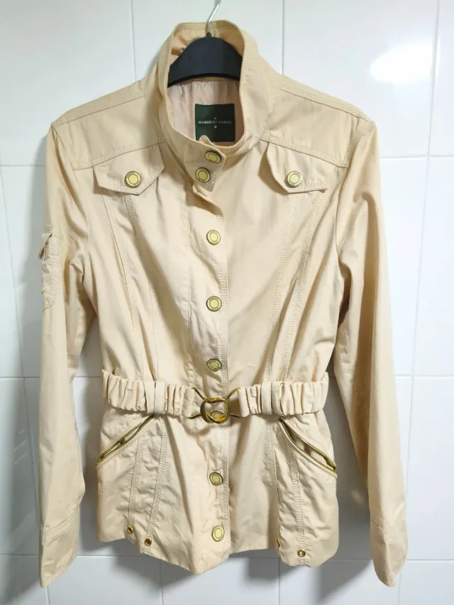 Cazadora Roberto Verino Beige Talla M