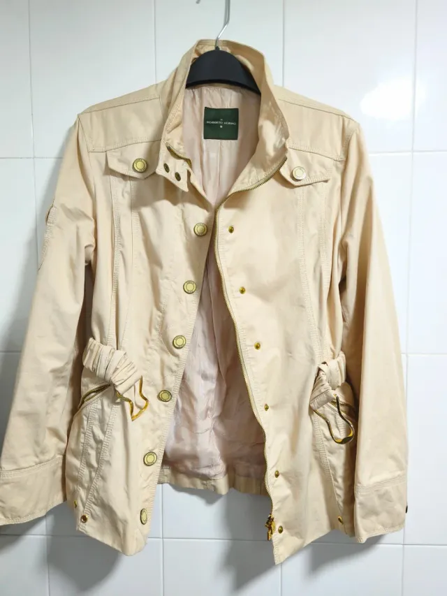 Cazadora Roberto Verino Beige Talla M